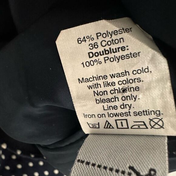 J. Crew No. 2 Pencil Skirt Polka Dot Size 6 - Picture 9 of 10